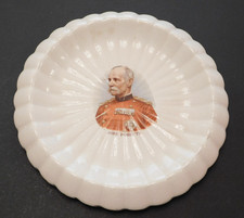 FIELD MARSHAL LORD ROBERTS BOER WAR 1899-1902 COMMEMORATIVE RIBBED PLATE UK ARMY