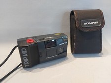 Olympus Trip MD 35mm Film Point and Shoot Camera Black Vintage Retro