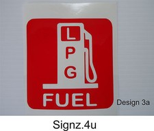 Petrol LPG Fuel Sticker - Boat, Bus, Car, Van, Taxi - SAVE £100's in bills