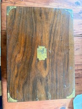 Victorian mahogany writing - mahogany,