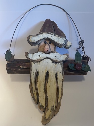 Rustic driftwood santa - 20",