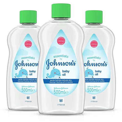 Johnsons baby oil with - oil, aloe