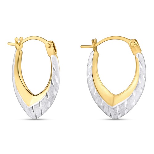 9ct yellow and white - white, gold