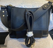 Black Medium Handbag by Nine