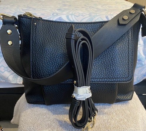 Black medium handbag - black, by