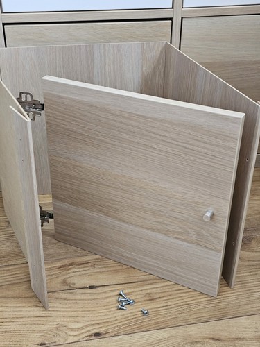 Ikea kallax white stained - white, oak