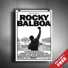 ROCKY BALBOA Poster A3 / A4