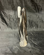 Polished orthoceras sculpture - polished,
