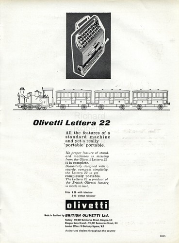 Original 1955 advert for