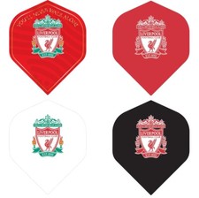LIVERPOOL FC LFC OFFICIAL FOOTBALL DART FLIGHTS - CHOOSE FROM FOUR STYLES