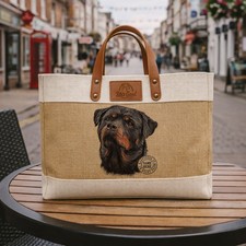 Rottie Tote Bag Large Dog