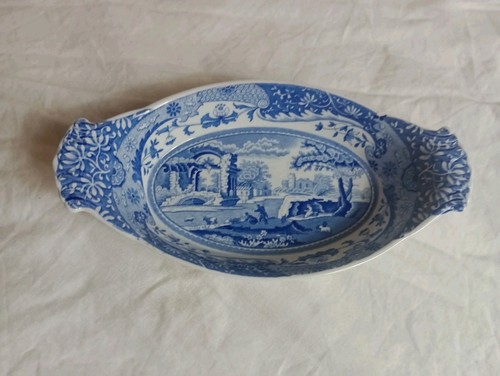 Spode blue italian oval - blue,