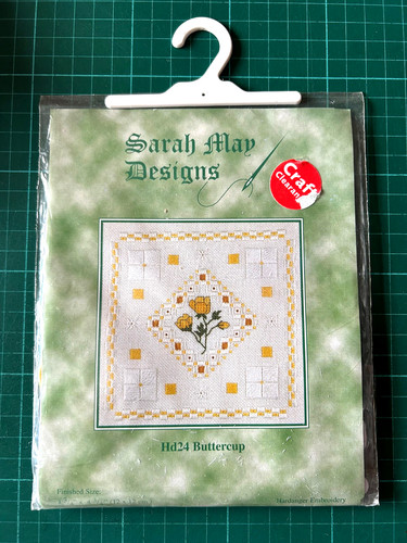 Buttercup hardanger kit - buttercup,