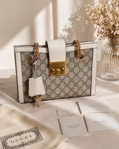 Authentic gucci padlock - authentic, gg