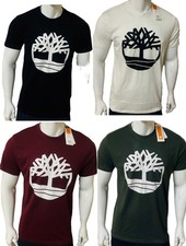 TIMBERLAND BRAND NEW SHORT SLEEVE CREW NECK BIG LOGO T-SHIRT
