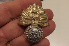 MILITARY BADGE ROYAL REGIMENT OF FUSILIERS 5CMS BY 4CMS (1440)