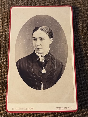 Victorian cdv photo woman - victorian,