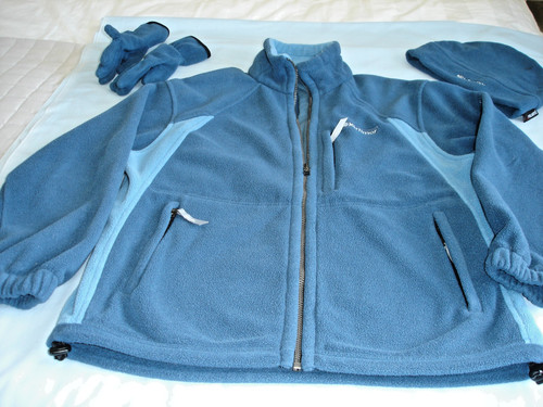 Ladies karrimor blue fleece - ladies,