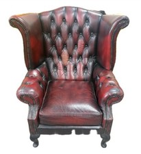 Oxblood Leather Chesterfield