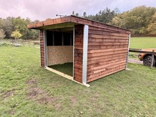 12x12 Mobile Field Shelter - Treated Timber Skids