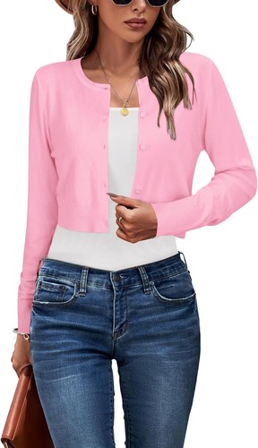 Women cropped cardigan - women??s,