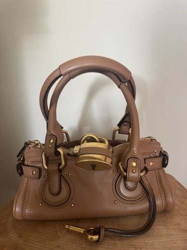 Chloé paddington mini tan - paddington,