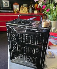 Vintage Shell Petrol Can