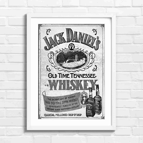 Retro jack daniels whiskey - jack,