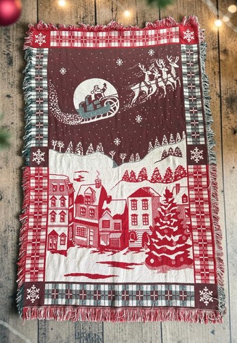 Vintage christmas santa - vintage, sleigh