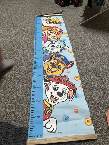 Paw patrol height chart - paw,