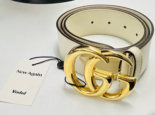Gucci marmont cream - cream, leather