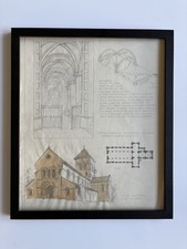 Antique Framed Architectural