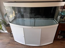 JUWEL VISION 450 FISH TANK AQUARIUM WITH WHITE GLOSS CABINET IN GOOD CONDITION