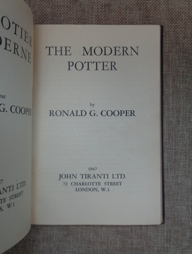 Ronald cooper the modern - cooper.,
