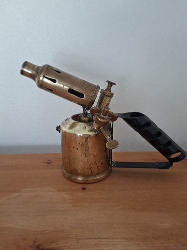 Brass paraffin blowtorch - brass,