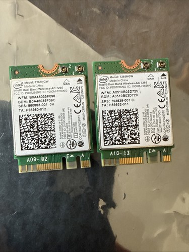 2xintel dual band wireless - dual, wireless-ac