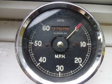 A RARE VINTAGE SMITHS 60mph SPEEDO SPEEDOMETER VGC