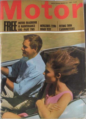 Motor magazine march - magazine, 1965