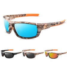 Camouflage Polarized Sunglasses Men Outdoor Sports Fishing Cycling Driving UV400