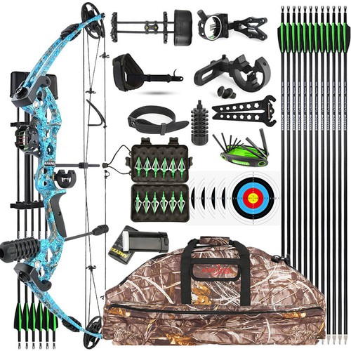 Compound bow carbon arrow set - compound,