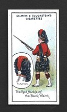 SALMON & GLUCKSTEIN - TRADITIONS OF ARMY & NAVY 17 RED HACKLE OF THE BLACK WATCH