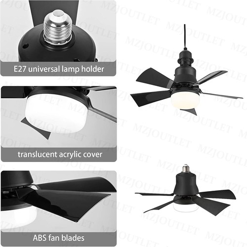 Modern led ceiling fan with - modern,
