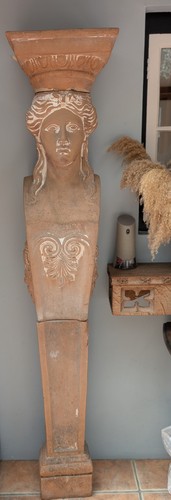 Large classical caryatid bust - classical,