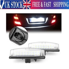 2PCs LED License Plate Light Lamp for Lexus IS300 IS200 LS430 Direct White Car
