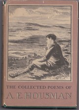 THE COLLECTED POEMS OF A.E. HOUSMAN - Jonathan Cape 1950 - Hardback Poetry Verse