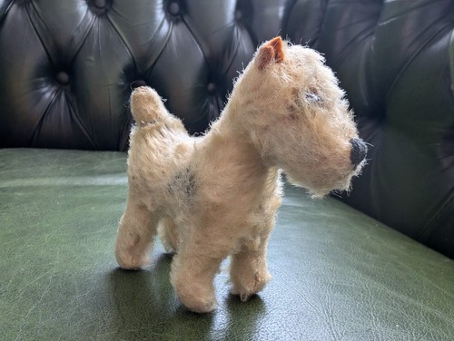 Steiff fox terrier vintage - fox, 50s