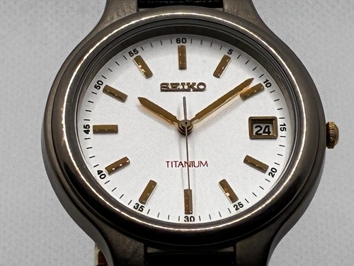 Seiko 7n42 8090 titanium - 7n42-8090,