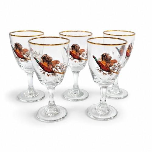 Set vintage pheasant - of, shot