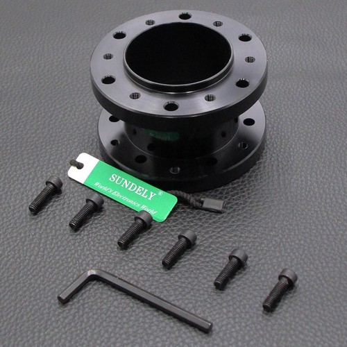 Black 50mm steering wheel - black,