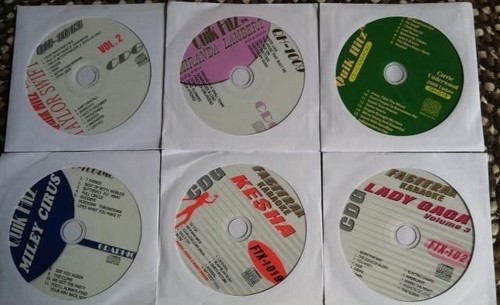Cdg karaoke discs girl pop - 6,